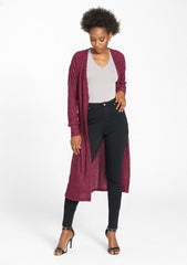 Tall Rib Knit Duster