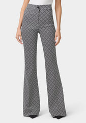 Tall High Waist Flare Dress Pants