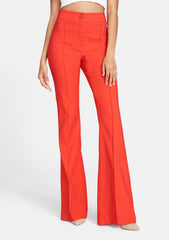 Tall High Waist Flare Dress Pant