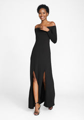 Tall Aria Off Shoulder Maxi Dress