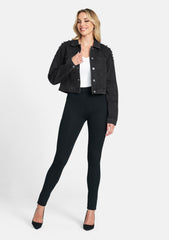 Tall Ava Embellished Denim Jacket