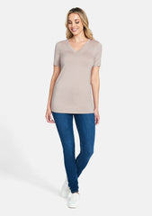 Alloy Basics 鈥?Tall V-Neck Tee