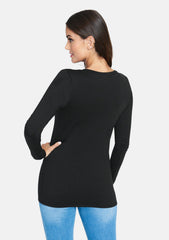 Alloy Basics - Tall Long Sleeve V-Neck
