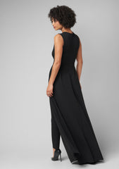 Tall Milan Jumpsuit With Skirt Overlay