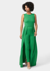 Tall Milan Jumpsuit With Skirt Overlay