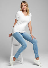 Alloy Basics 鈥?Tall V-Neck Tee