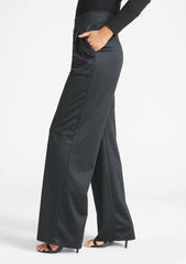 Tall Palazzo Flare Knit Pants
