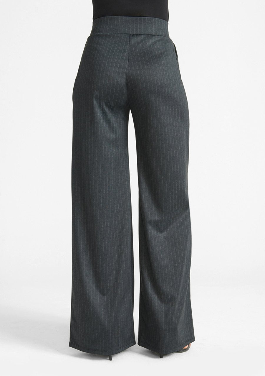 Tall Palazzo Flare Knit Pants