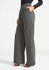 Tall Palazzo Flare Knit Pants