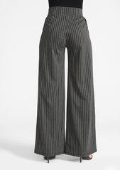 Tall Palazzo Flare Knit Pants