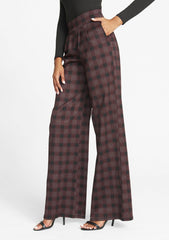 Tall Palazzo Flare Knit Pants