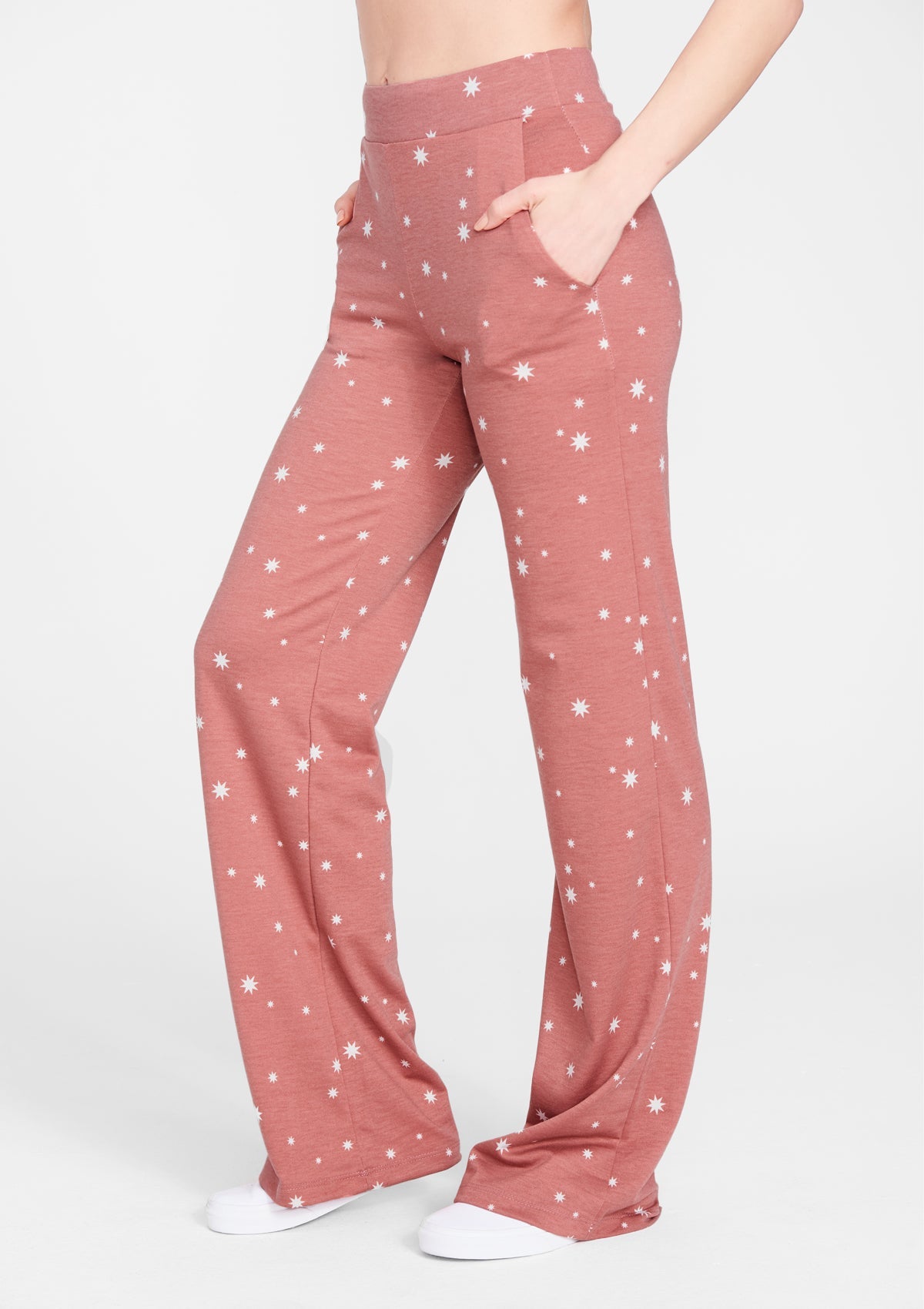 Tall French Terry Lightweight Wide Leg Pants