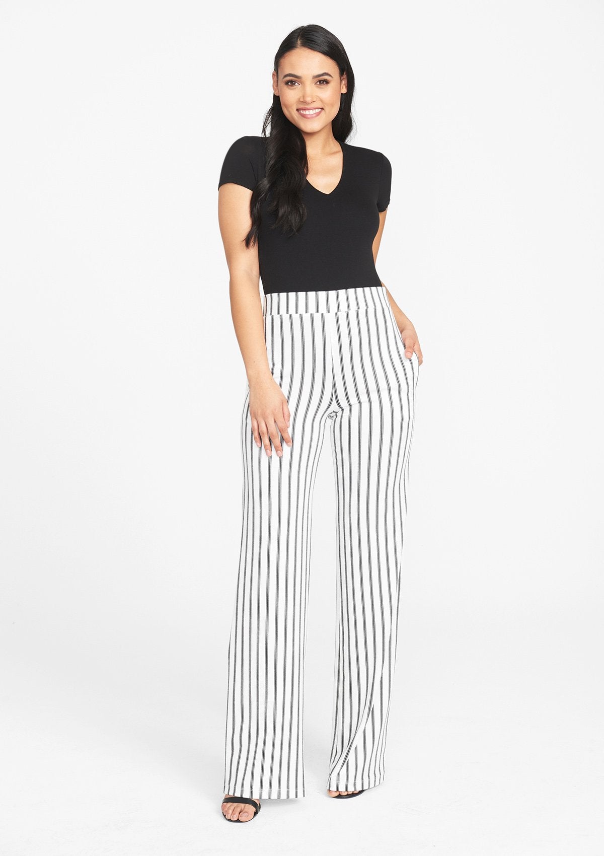 Tall Cassie Stripe Flare Pants