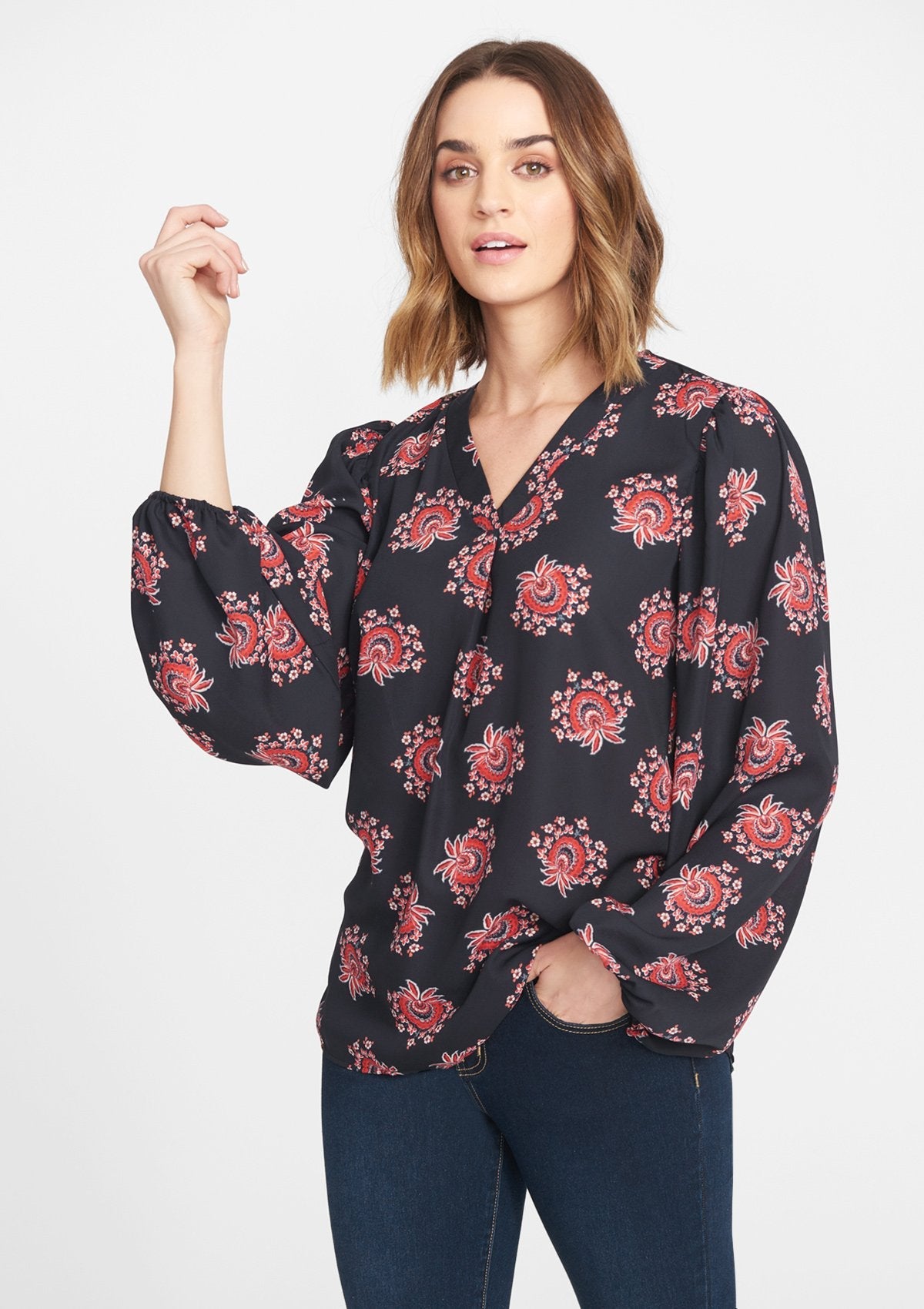 Tall Long Sleeve Blouse