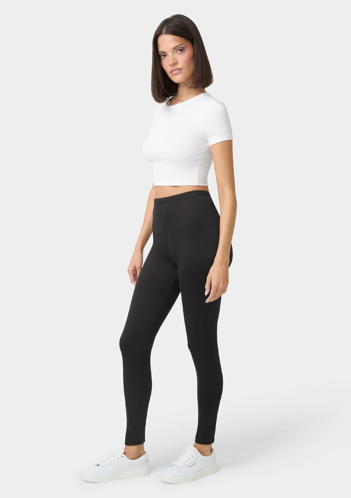 Tall High Waist Basic Leggings
