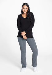 Tall Long Sleeve Split Hem Tee