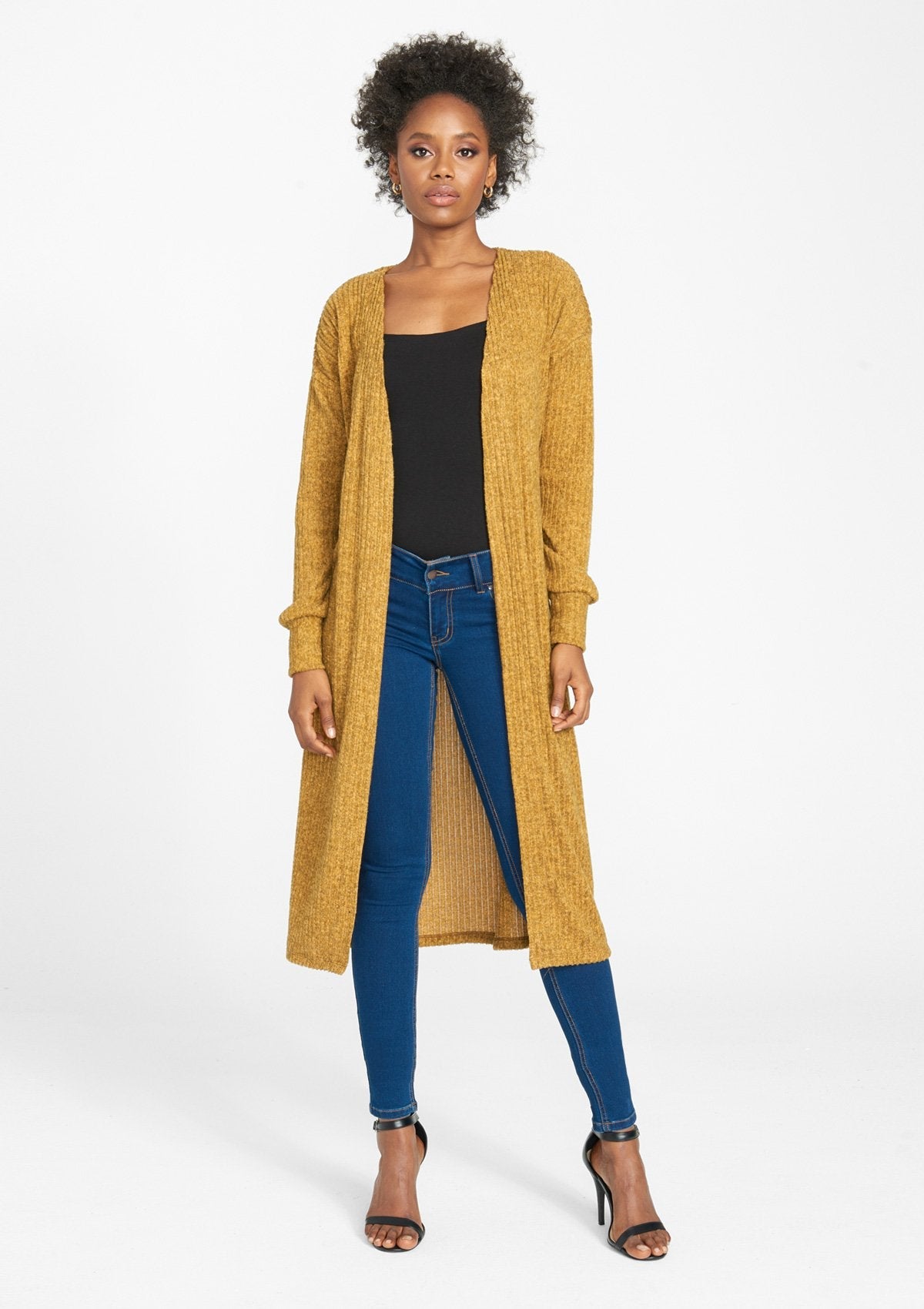 Tall Rib Knit Duster