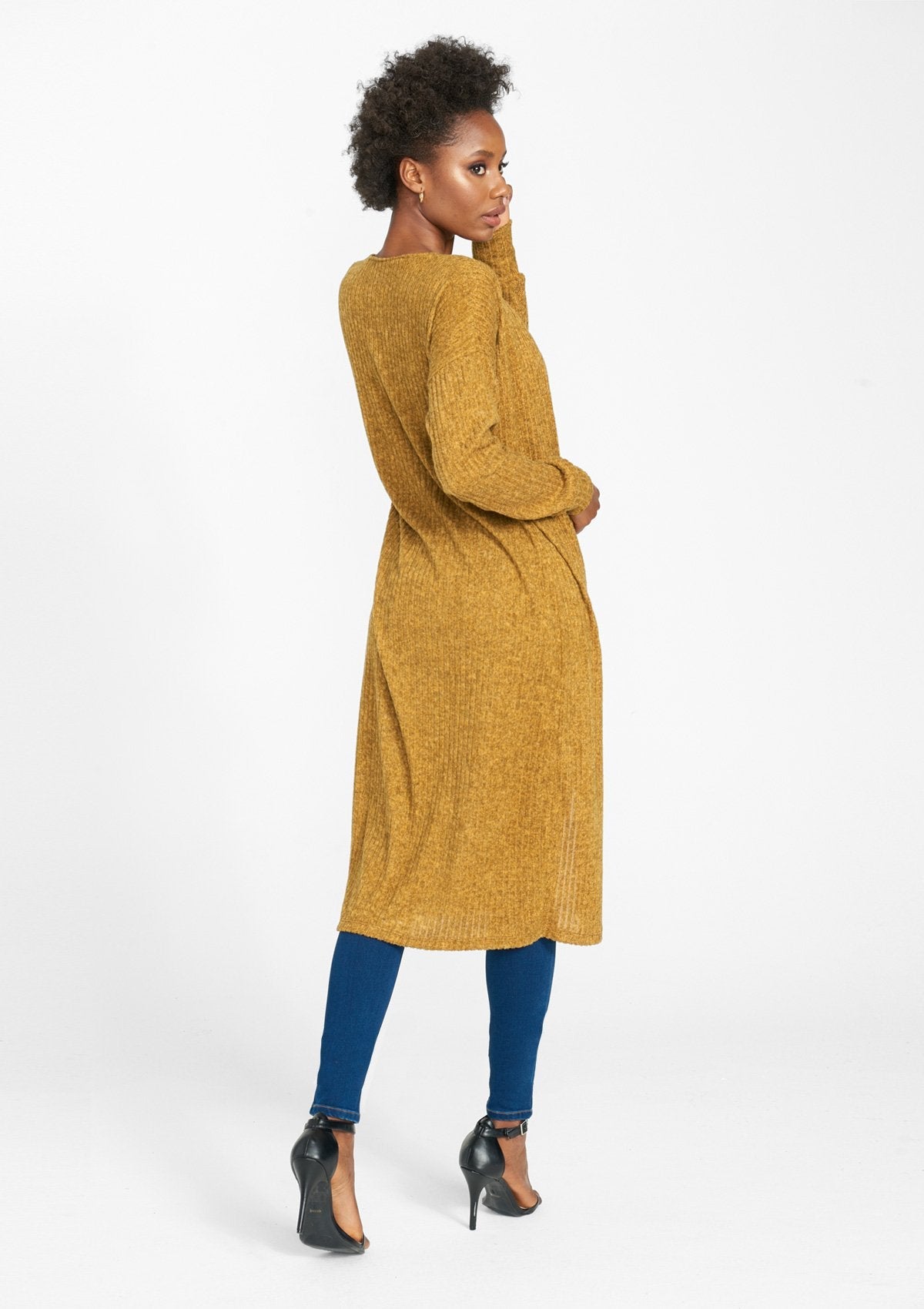 Tall Rib Knit Duster