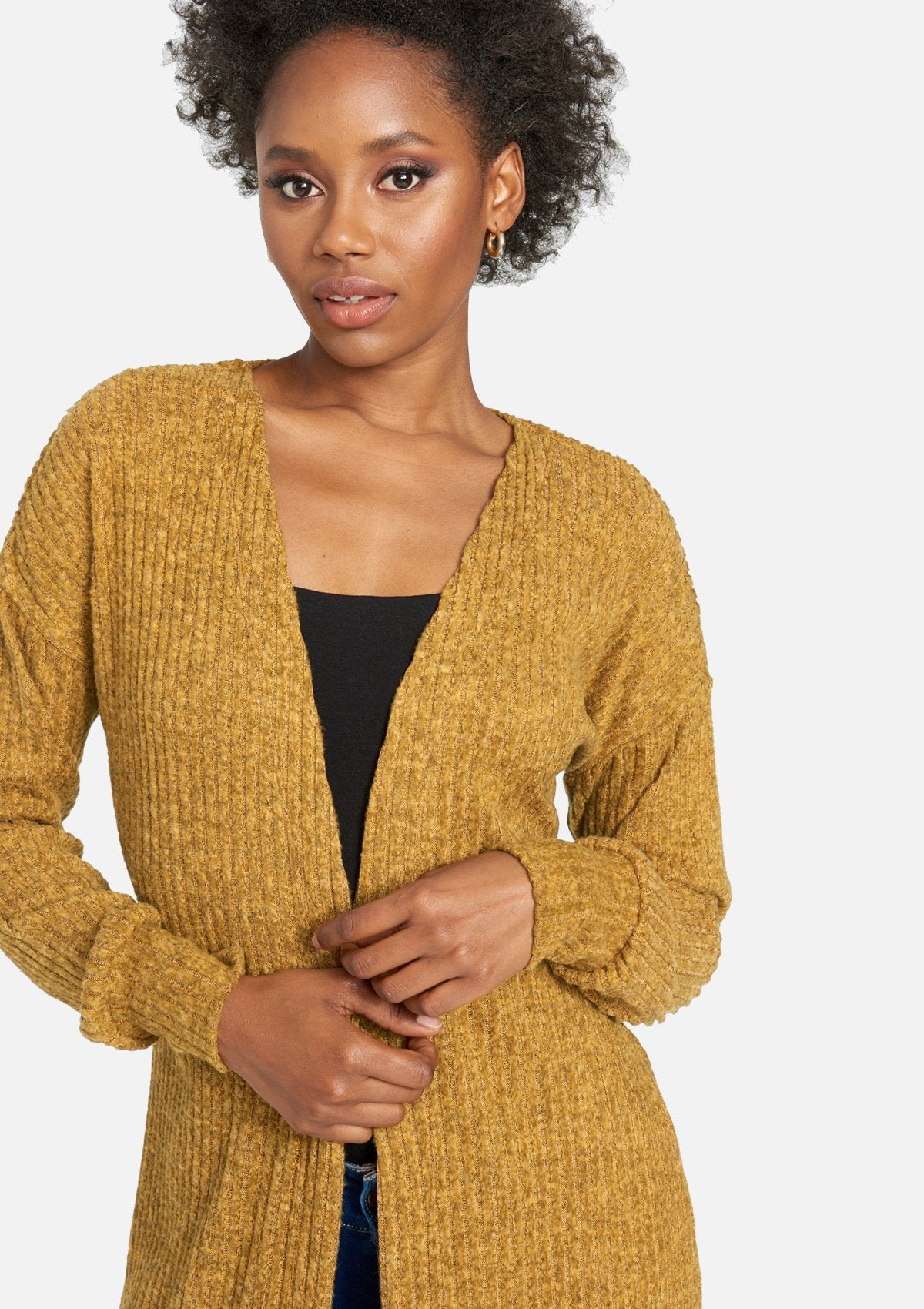 Tall Rib Knit Duster