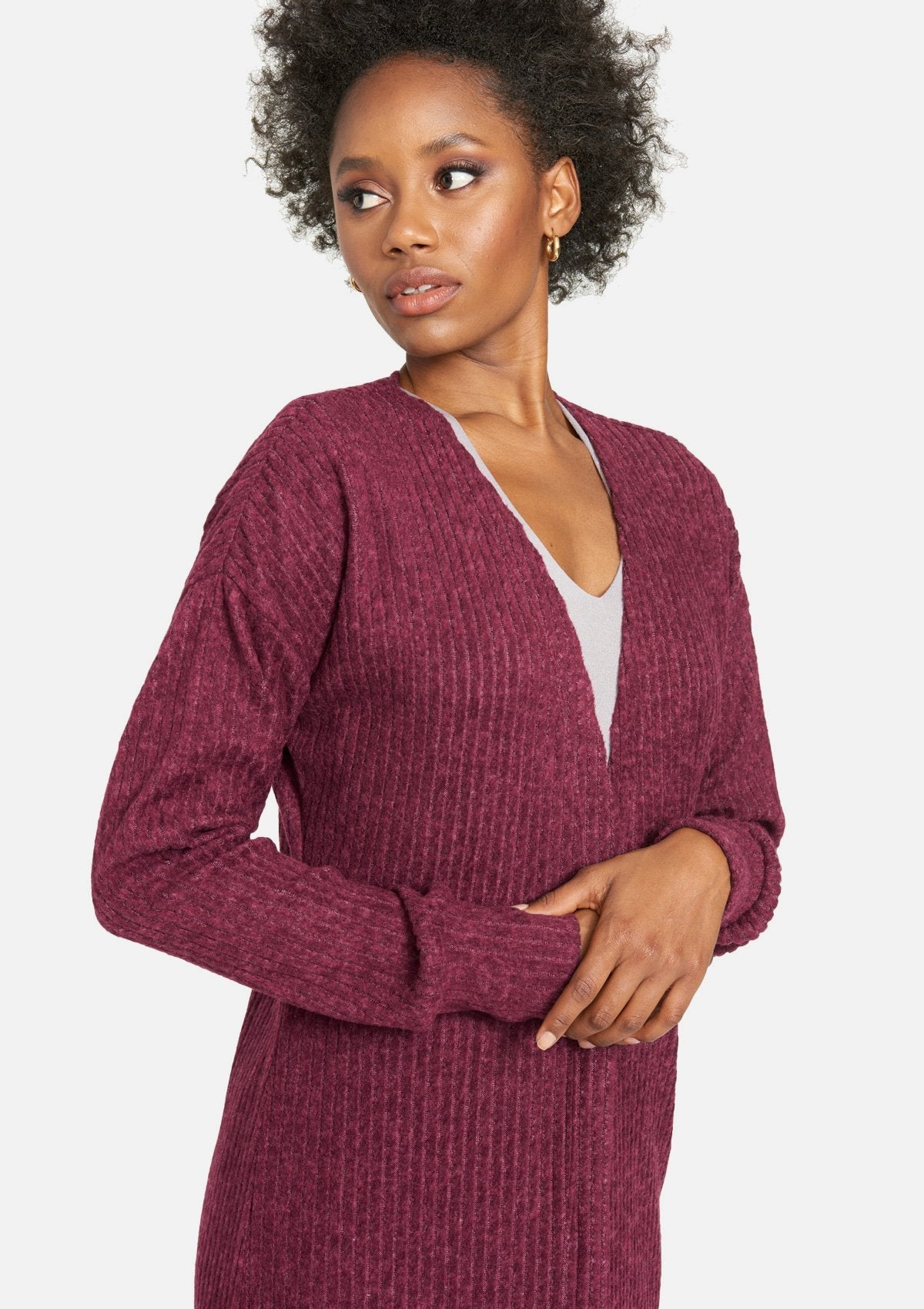 Tall Rib Knit Duster