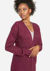 Tall Rib Knit Duster