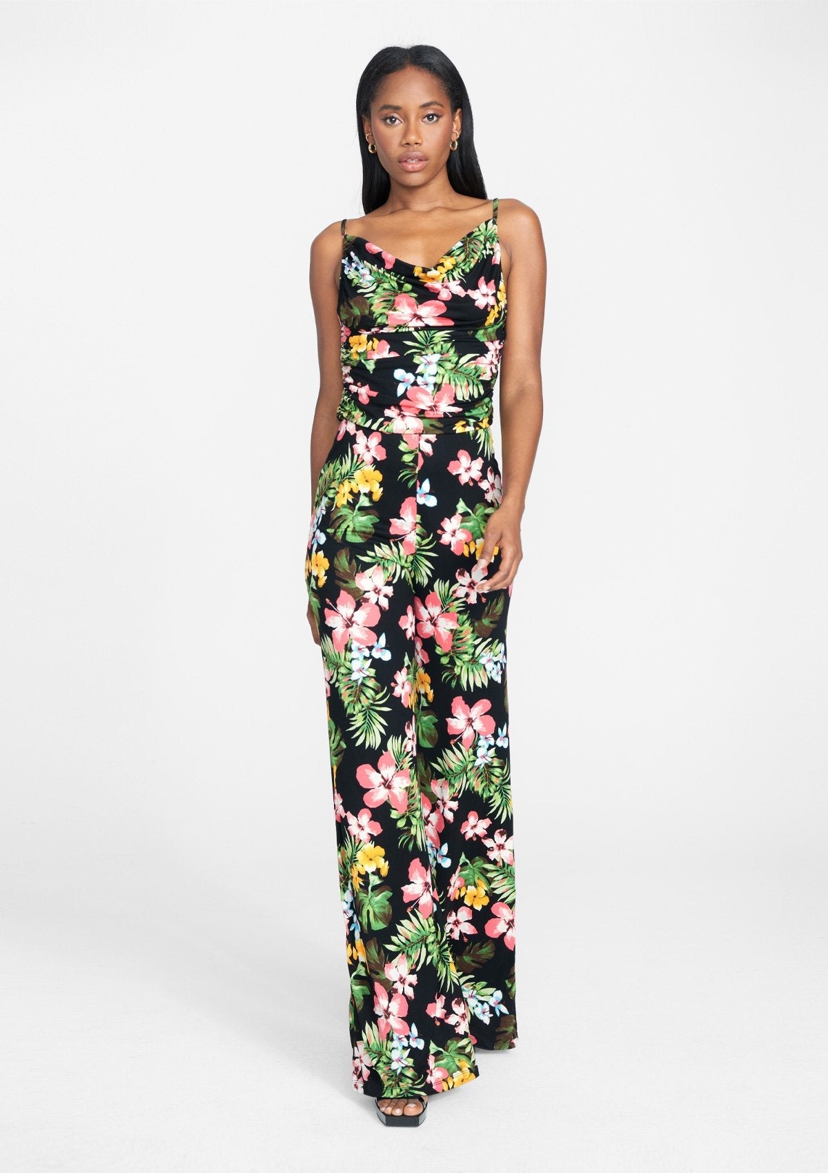 Tall Carla Cowl Neck Jumpsuit