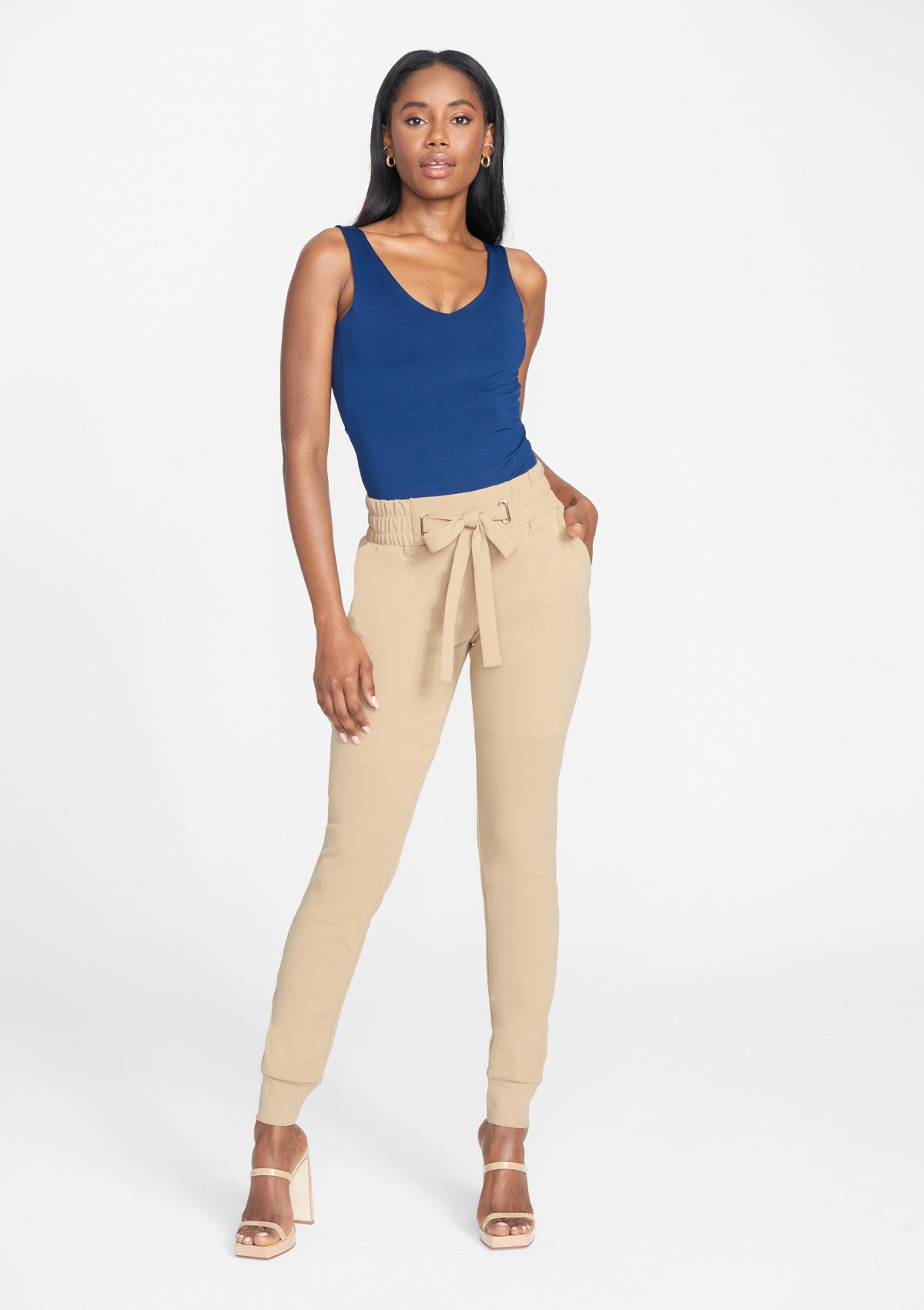 Tall Crepe Joggers