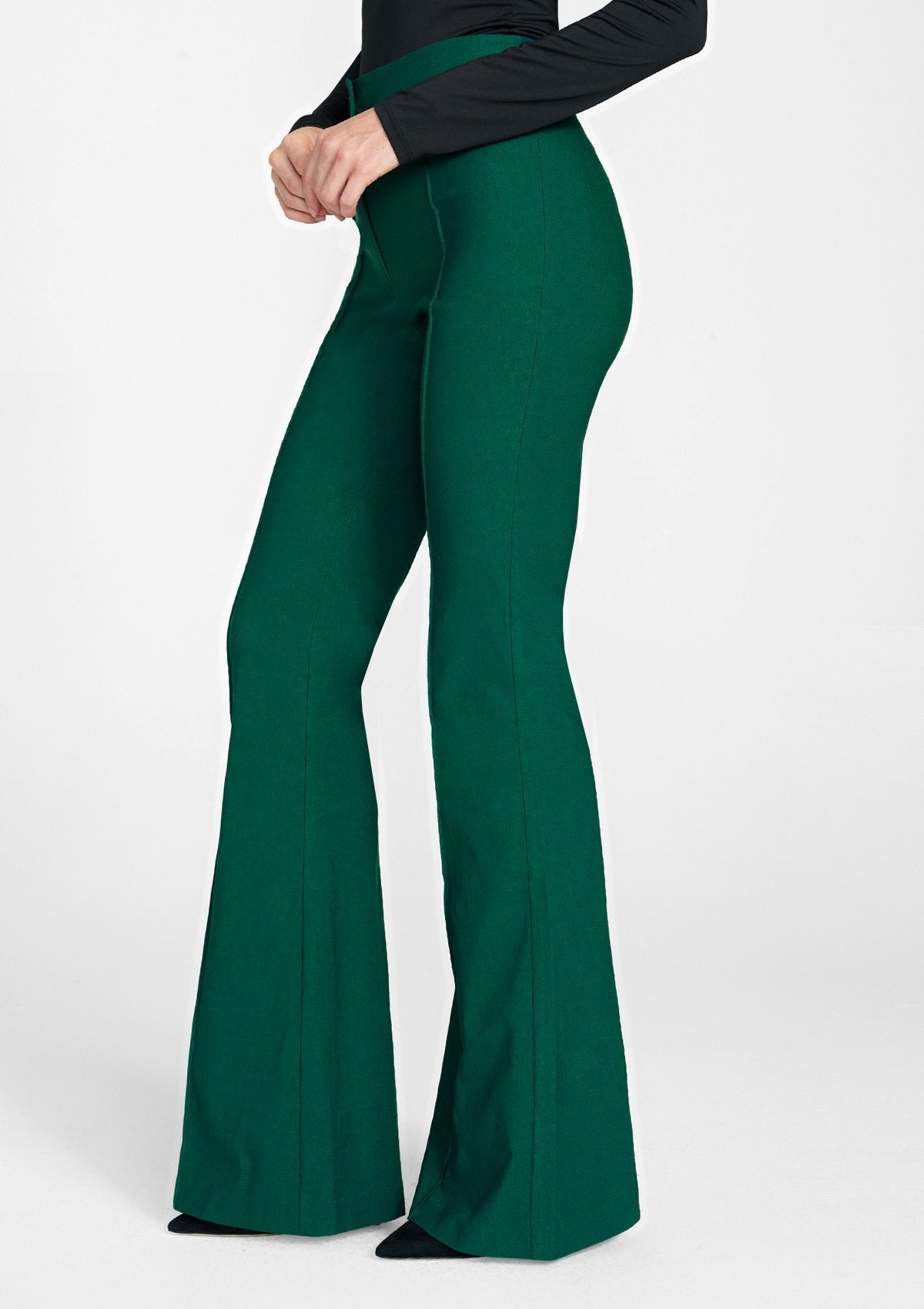 Tall High Waist Flare Dress Pant