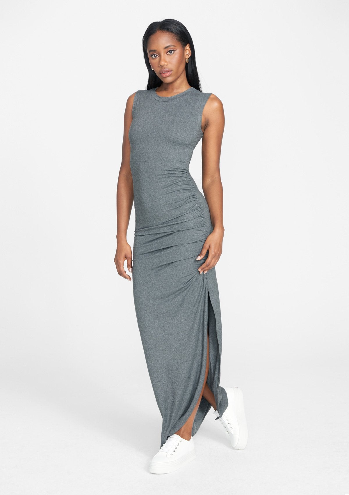 Tall Ellie Ruched Maxi Dress