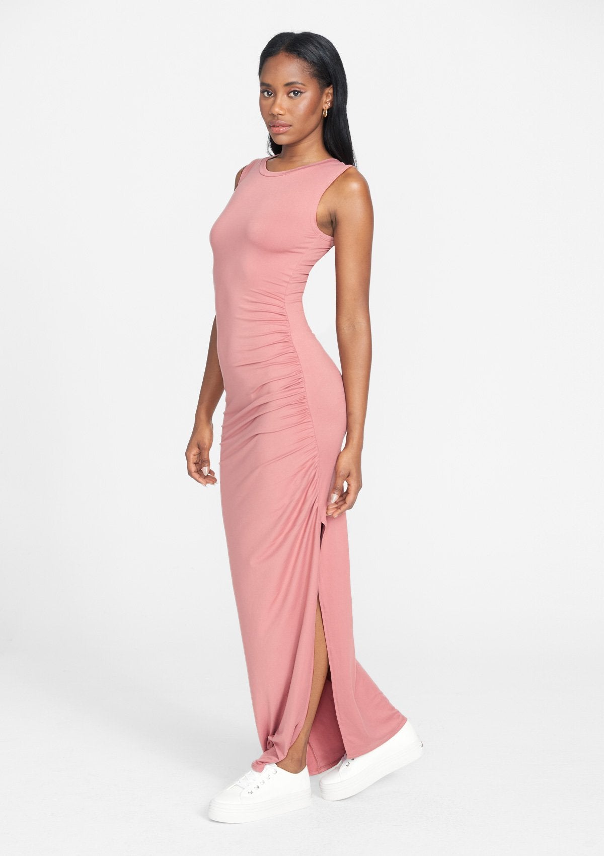 Tall Ellie Ruched Maxi Dress