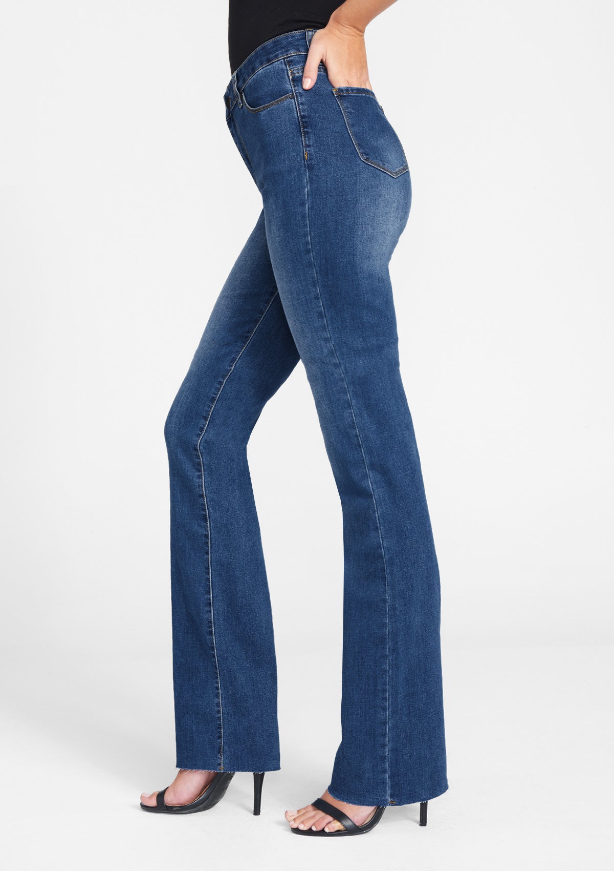 Tall Haley High Waist Bootcut Jeans
