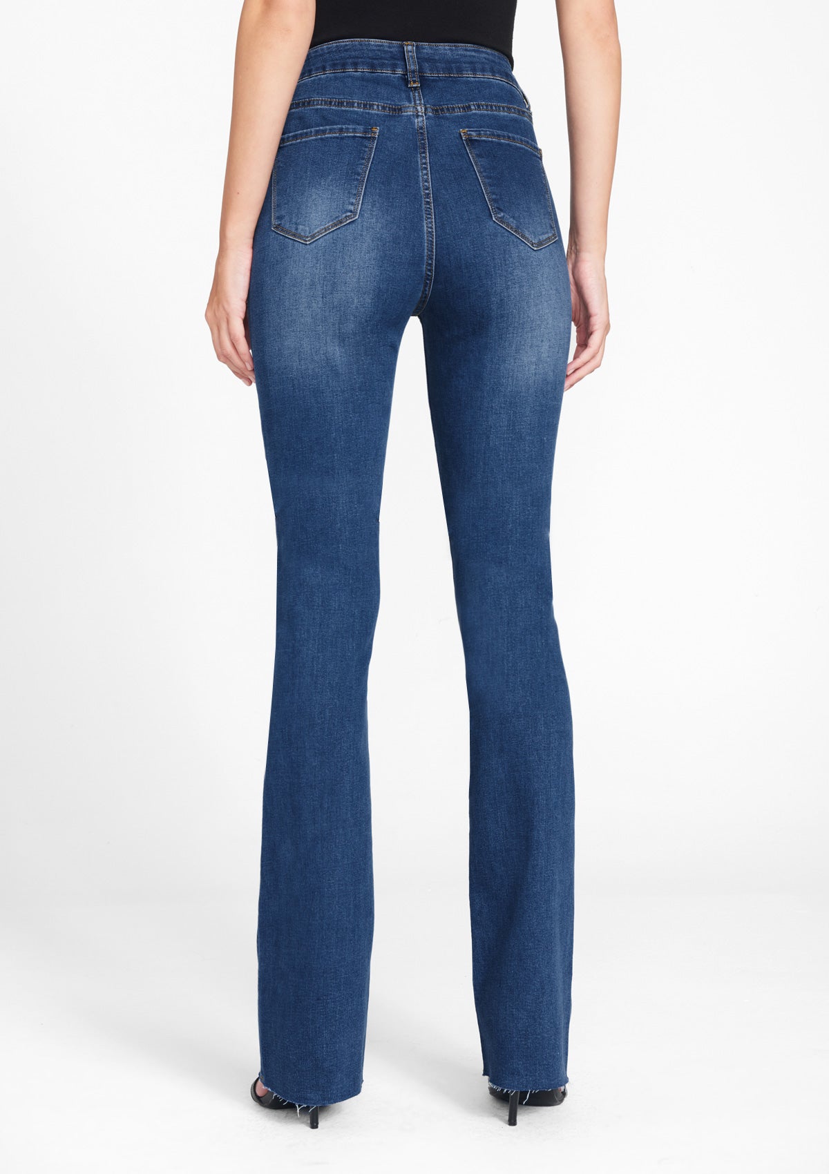 Tall Haley High Waist Bootcut Jeans