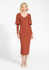 Tall Maya Puff Sleeve Dress