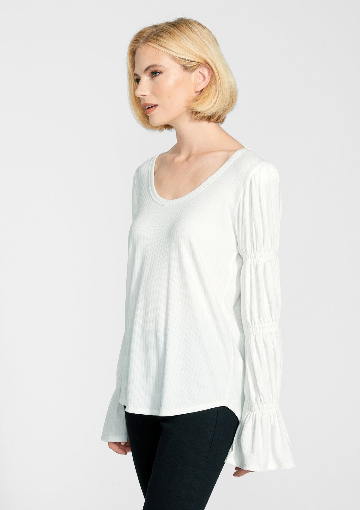Tall Jasmine Smocked Sleeve Top