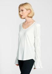 Tall Jasmine Smocked Sleeve Top