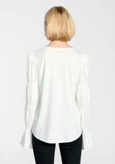 Tall Jasmine Smocked Sleeve Top