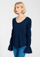 Tall Jasmine Smocked Sleeve Top
