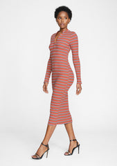 Tall Hannah Henley Midi Dress