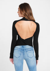 Tall Lily Backless Sweater