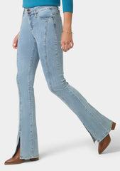 Tall Felicia Split Hem Jeans