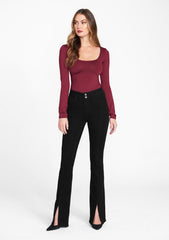 Tall Felicia Split Hem Jeans