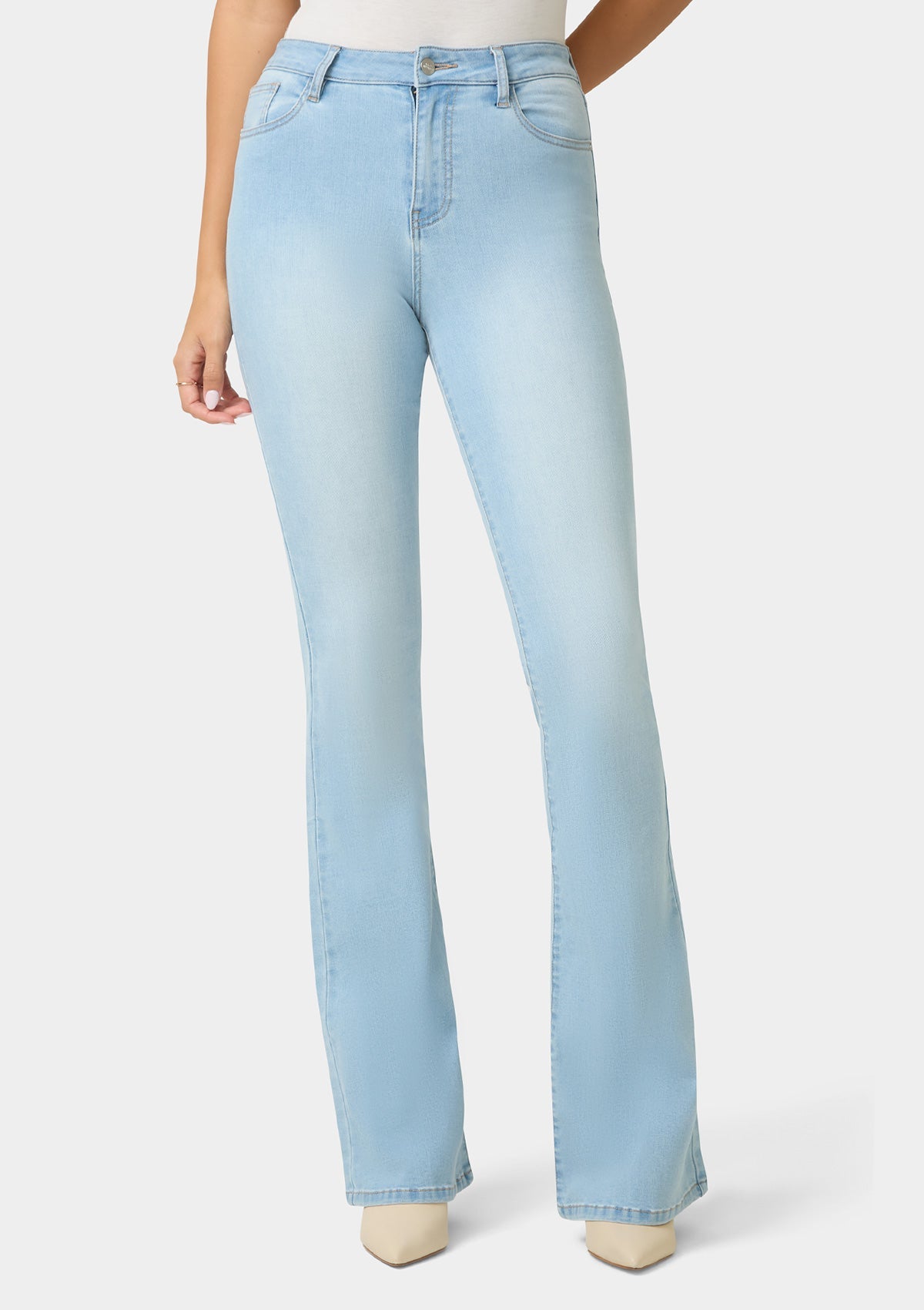 Tall Riley High Rise Flare Jeans