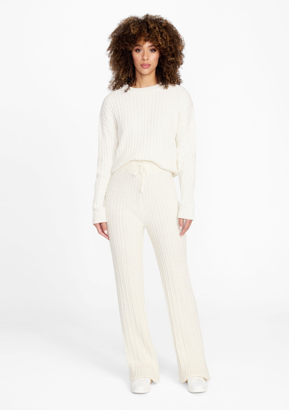 Tall Dakota Cable Knit Pants
