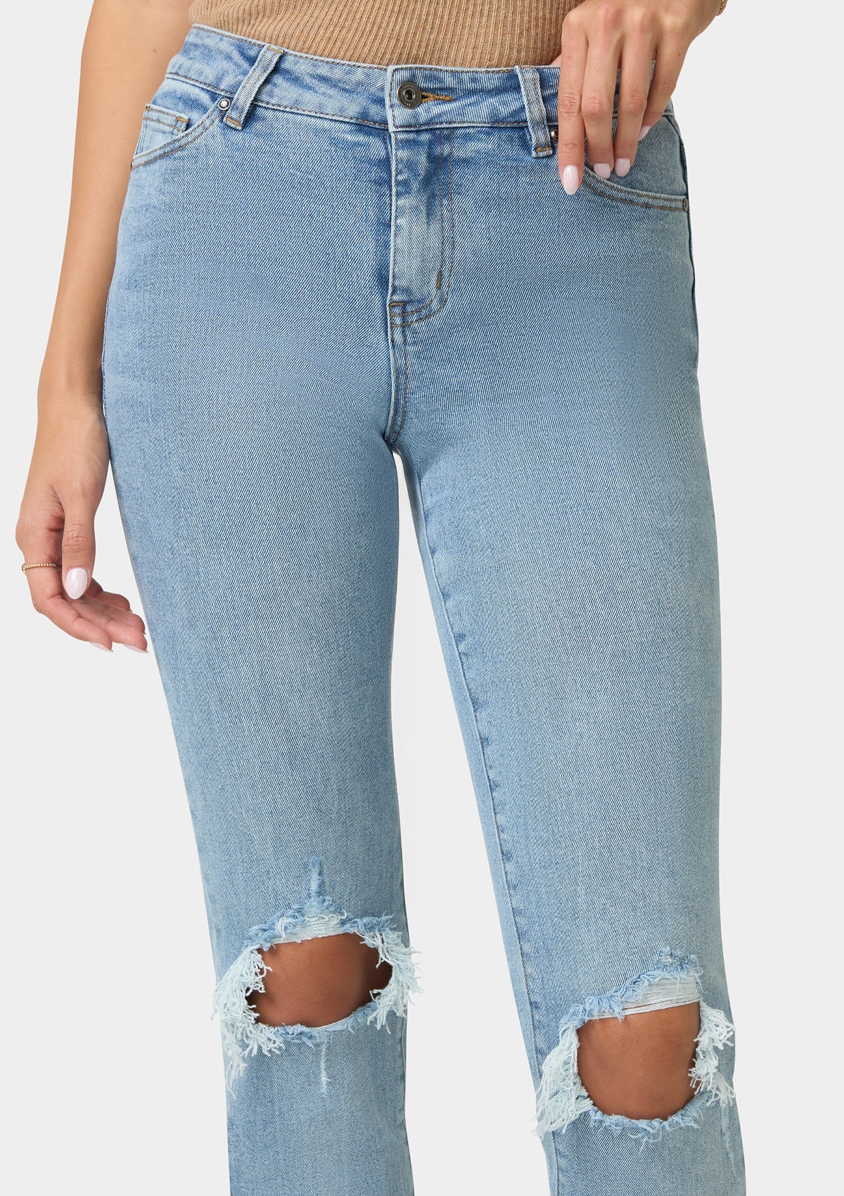 Tall Chloe High Rise Straight Leg Jeans