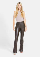 Tall Lexa Faux Leather Flare Pants