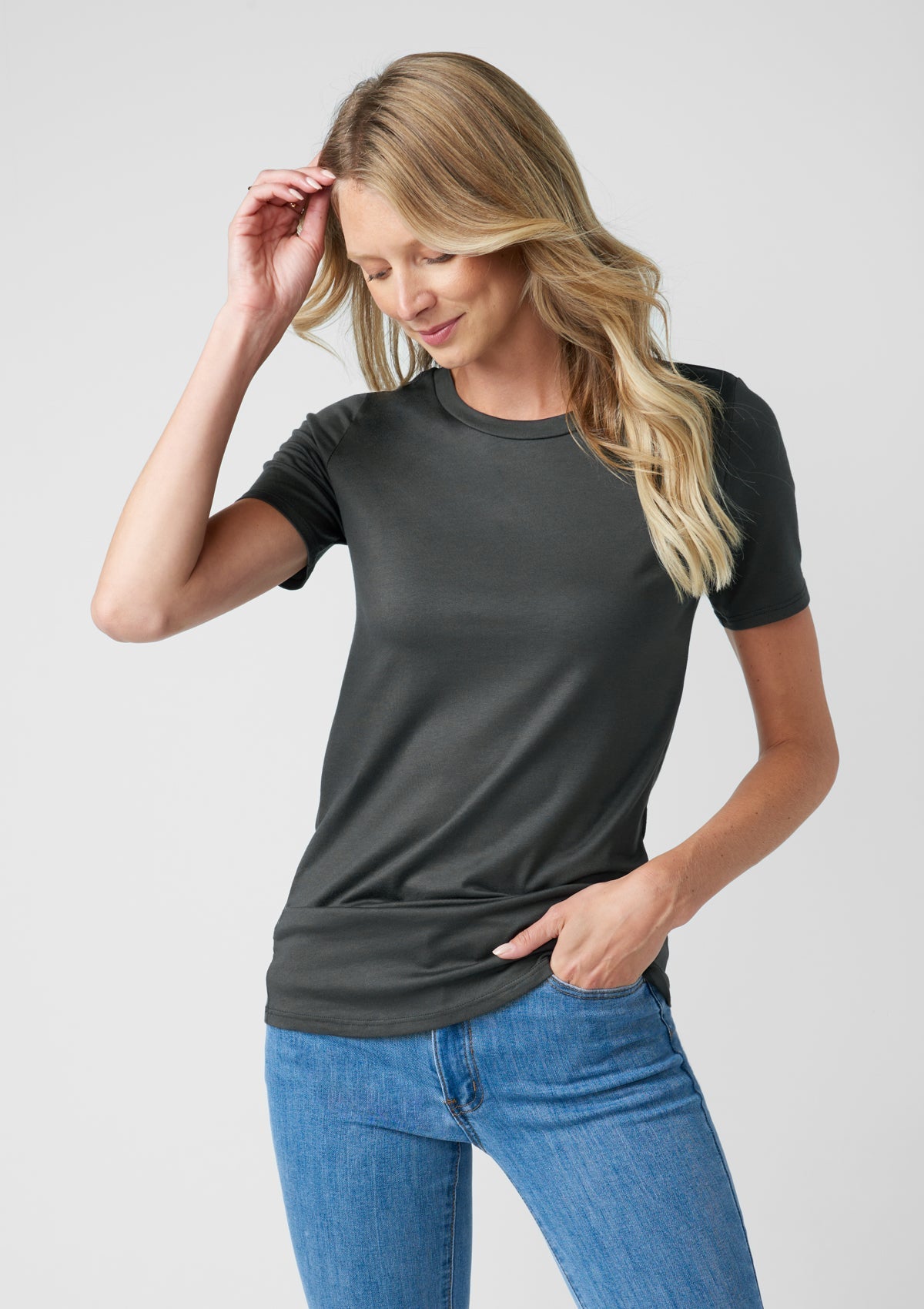 Alloy Basics 鈥?Tall Crewneck Tee