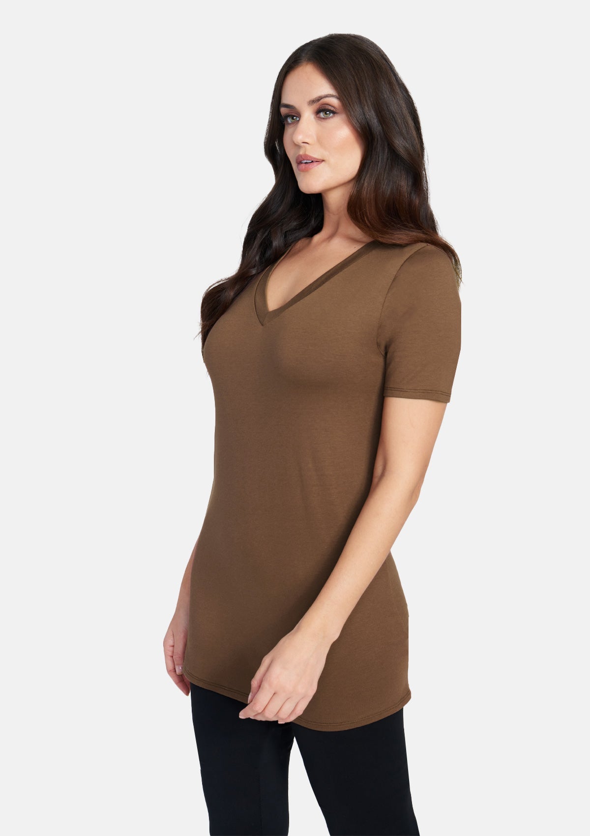 Alloy Basics 鈥?Tall V-Neck Tee