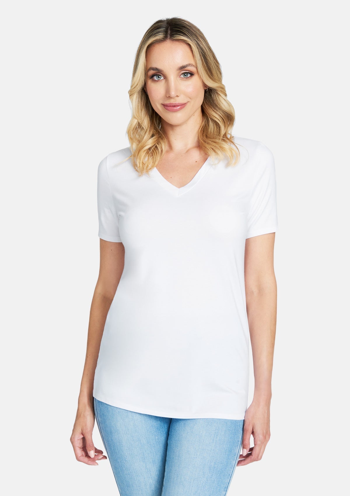 Alloy Basics 鈥?Tall V-Neck Tee