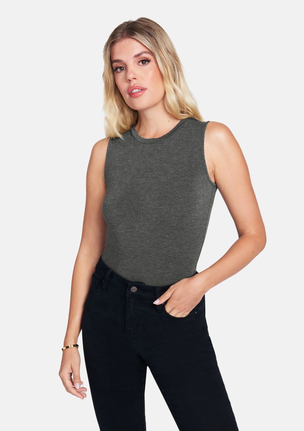 Alloy Basics 鈥?Tall Sleeveless Bodysuit