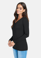 Alloy Basics - Tall Long Sleeve V-Neck